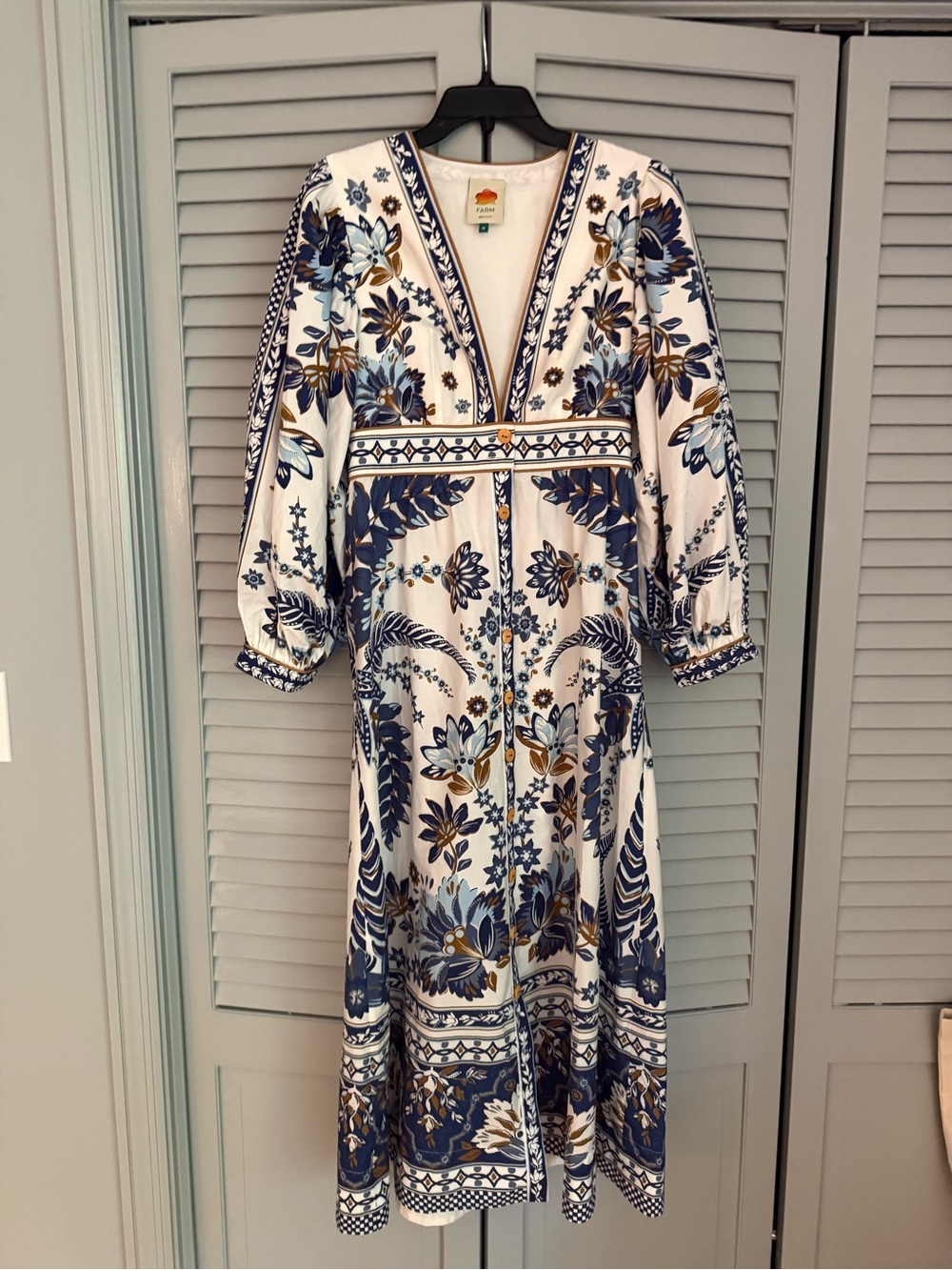 FARM Rio Ana Tapestry Dress size M - Picture 6 of 6